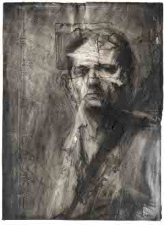 Frank Auerbach, Self-portrait 1958. Daniel Katz Gallery, London © Frank Auerbach. Photo: Prudence Cumings Associates Ltd