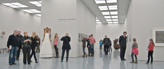 Die Große Kunstausstellung NRW 2014, Ausstellungsansicht. Foto: jvf.